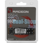 Накопитель SSD AMD Radeon R3MS0960G8, 960Gb, M.2 2280, SATA, R/W 550/500