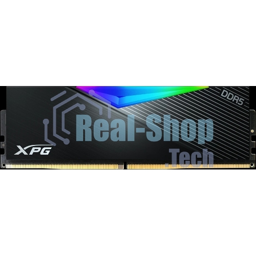 Оперативная память XPG Lancer, DDR5, 32Gb (2x16GB), 8000MHz, CL38, DIMM, с радиаторами, RGb черный