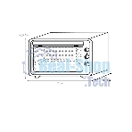 Мини-печь Delta D-0123 серая с тэном повыш. мощности,1300 Вт,37 л,2 нагреват. эл, с термостатом