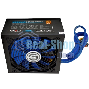 Блок питания Ginzzu MC700 700W 14CM 80 PLUS Bronze,