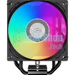 Устройство охлаждения (кулер) PcCooler RT400 ARGb Soc-AM5/AM4/1200/1700/1851 4-pin 32dB Al+Cu 230W Ret (RT400-BKAWXX-GL)