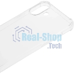 Чехол (клип-кейс) BoraSCO для Apple iPhone 16 Plus Bumper Case прозрачный (73520)