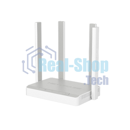 Гигабитный интернет-центр Netcraze Viva (NC-1913) с Mesh Wi-Fi 5 AC1200, 4-портовым Smart-коммутатором и многофункциональным портом USB