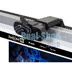 Веб-камера ExeGate BlackView C525 HD 1280x720, 30 кадр/с, USB Type-A, микрофон (шумоподавление), шторка приватности, универсальное крепление, штатив в комплекте