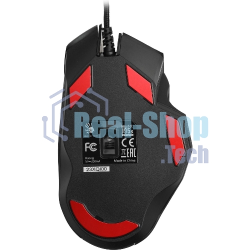 Мышь проводная A4Tech Bloody J95s черный, 8000 dpi, USB, кнопки - 9