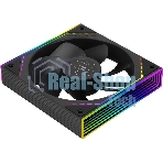 Кулер для корпуса Thermalright TL-M12R Reverse (124x120x25mm, 4-pin PWM, ARGB, 42.6CFM, 23.2dBA, 1500RPM, черный)