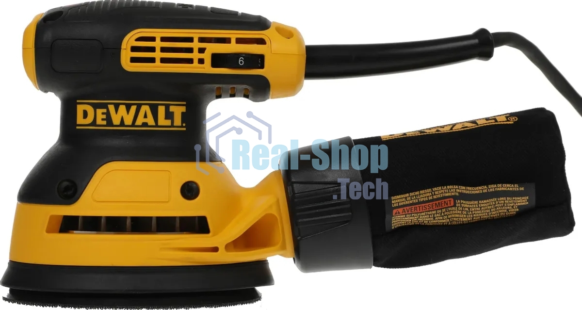 Эксцентриковая шлифовальная машина DeWalt DWE6423-QS 250Вт