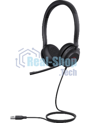 Гарнитура Yealink UH35 Dual UC чёрный, проводная, USB