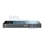 Коммутатор TP-Link Jetstream 16-port gigabit smart switch with 2-gigabit uplink ports