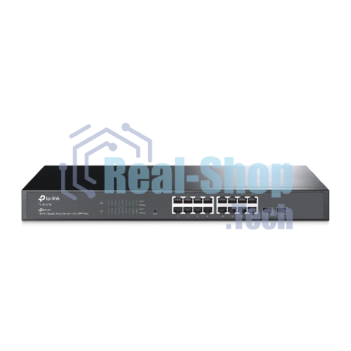 Коммутатор TP-Link Jetstream 16-port gigabit smart switch with 2-gigabit uplink ports