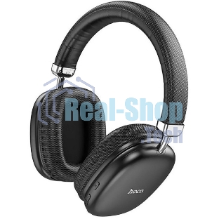 Беспроводные/проводные наушники Hoco W35 черный, полноразмерные, Bluetooth + проводной, до 40 ч