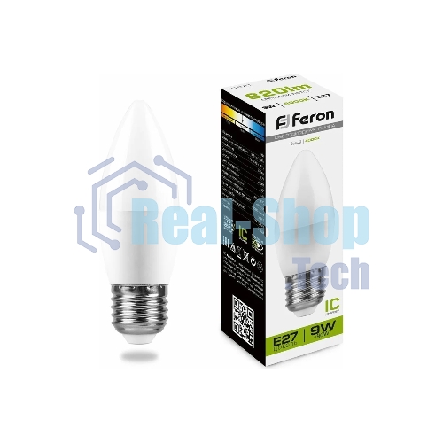 Лампа светодиодная Feron LB-570 9W 230V E27 4000K
