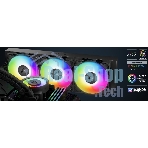 Жидкостная система охлаждения Arctic Cooling Liquid Freezer III Pro 360 ARGB Multi Compatible ACFRE00184A черный 120мм алюминий+медь 3000rpm 4-pin