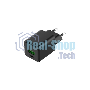Сетевое зарядное устройство Rexant с двумя портами USB-A и Type-C, 30Вт GaN