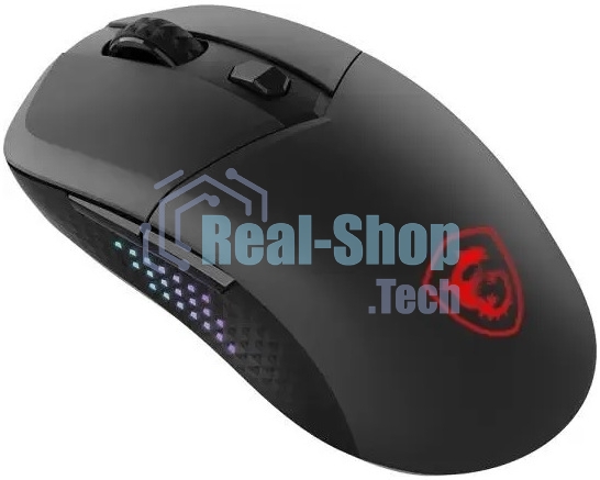 Мышь беспроводная/проводная MSI Versa 300 Elite черный, 26000 dpi, радиоканал, Bluetooth, USB, кнопки - 6