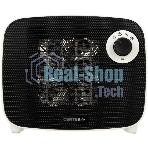 Тепловентилятор Centek CT-6023 белый/черный, 750/1500 Вт, 15 м2