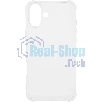 Чехол (клип-кейс) BoraSCO для Apple iPhone 16 Plus Bumper Case прозрачный (73520)