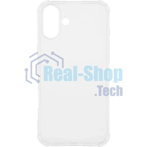 Чехол (клип-кейс) BoraSCO для Apple iPhone 16 Plus Bumper Case прозрачный (73520)