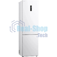 Холодильник LG GC-B509AQQW белый двухкамерный 277/110л морозилка снизу, No Frost
