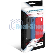 Чехол (клип-кейс) DF sOriginal-27, для Samsung Galaxy A02, красный df soriginal-27 (red)