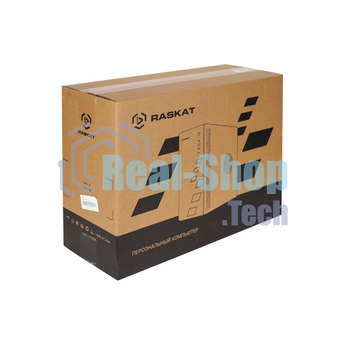 Компьютер Raskat Standart 300 (Intel Core i3 10100, RAM 16Gb, SSD 480Gb, no OS, kb+ms, черный)