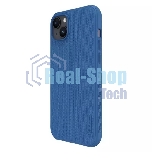 Чехол Super Frosted Shield Pro Magnetic Case, синий, (AP IP15 Plus)