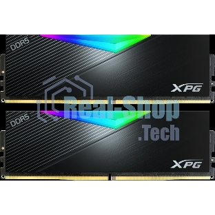 Оперативная память XPG Lancer, DDR5, 32Gb (2x16GB), 8000MHz, CL38, DIMM, с радиаторами, RGb черный