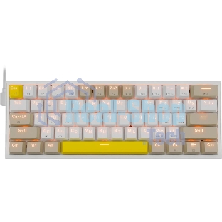 Клавиатура Redragon Fizz проводная, USB Type-A, белый
