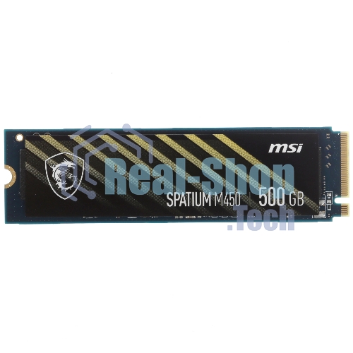 Накопитель SSD MSI PCIE 4.0 NVME M.2 500Gb SPATIUM M450 500Gb V1