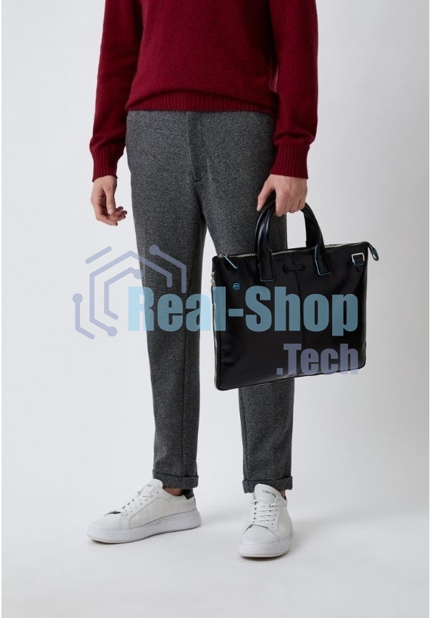 Сумка для ноутбука Piquadro Blue Square CA4021B2/N черный натур.кожа