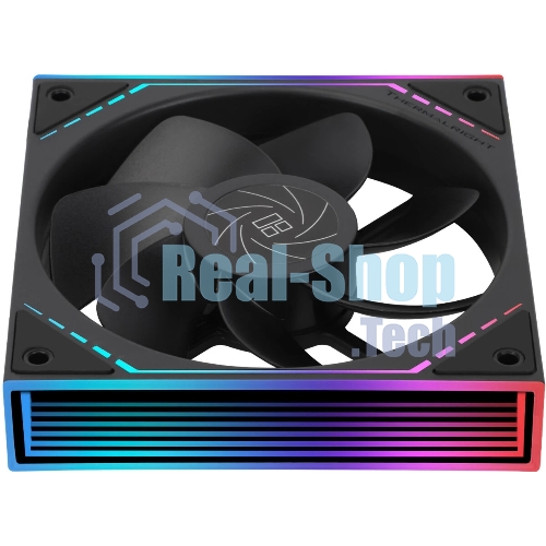 Кулер для корпуса Thermalright TL-M12R Reverse (124x120x25mm, 4-pin PWM, ARGB, 42.6CFM, 23.2dBA, 1500RPM, черный)
