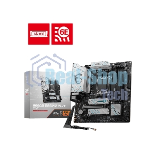 Материнская плата MSI B650M GAMING PLUS WIFI, AM5, AMD B650, 4xDDR5, 4xSATA, 2xM.2, 1xPCI-E 4.0 x16, 2xPCI-E x1, 1xHDMI, 1xDP, 1x 2.5Gb LAN, 4xUSB-A 3.2 Gen 1, 3xUSB-A 3.2 Gen 2, 1xUSB-C 3.2 Gen 2, 3x3.5 мм, 7.1, Micro-ATX