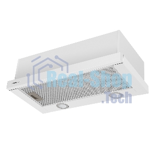 Вытяжка телескопическая HOMSair Flat 50 белый, 50 см, 520 куб. м/ч, 47 дБ