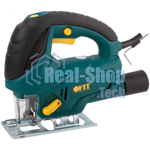 Лобзик Fit 80350, 600Вт, 0-3000 ход/мин, БзП, маятник, 65 мм, рез. накл., коробка