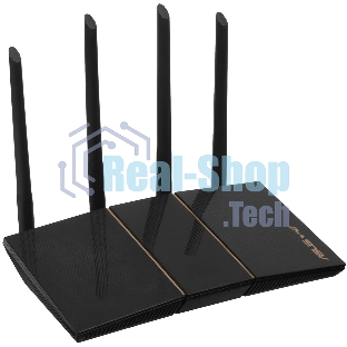 Роутер беспроводной Asus RT-AX57 AX3000 10/100/1000BASE-TX черный