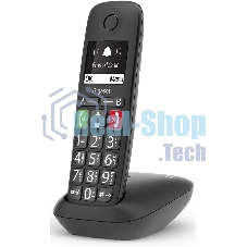 Радиотелефон Dect Gigaset E290 SYS черный АОН