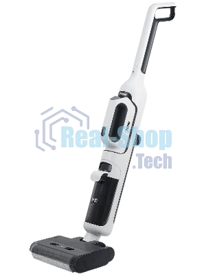 Пылесос вертикальный моющий Haier HWND Q1 белый/черный, питание от аккумулятора, 150 Вт, уборка сухая/влажная, пылесборник 0.4 л