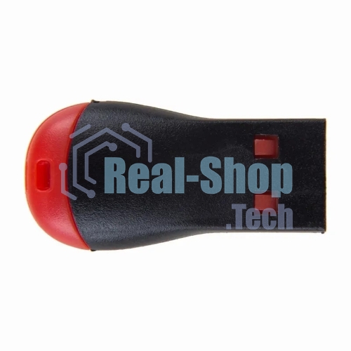 Кард-ридер Rexant 18-4110/черный-красный/SD/microSD/microSDHC/USB 2.0/пластик