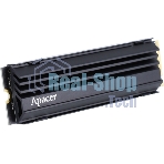Накопитель SSD Apacer 1Tb, M.2 2280, PCIe 4.0 x4, NVMe, R/W 7300/6000, с радиатором