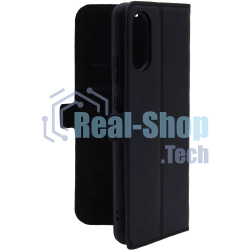 Чехол (флип-кейс) BORASCO Book Case, для ZTE Blade A31 Plus, черный
