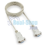 Кабель 0-модемный Cablexpert CC-134-10-N, 9F/9F, Pro, 3.0м, пакет