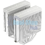 Кулер для процессора DEEPCOOL AG620 WH ARGb V2 LGA20XX/1700/1200/115X/AM5/AM4 (9шт/кор, TDP 260W, PWM, ARGb DUAL Fan 120мм, 6 тепл. трубок, белый) RET