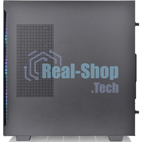 Компьютерный корпус Thermaltake Divider 300 TG ARGb черный без БП ATX 2x120мм 2xUSB 3.0 audio front door bott PSU