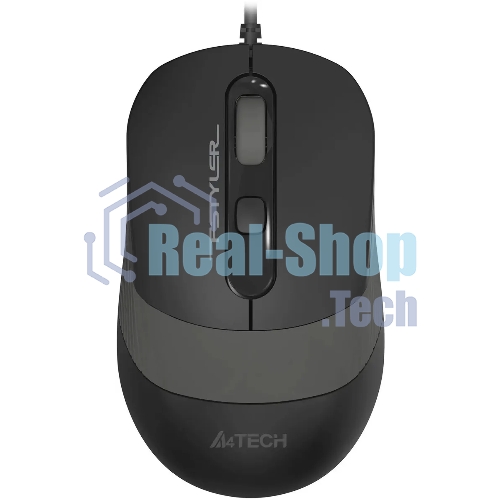 Мышь проводная A4Tech Fstyler FM10ST серый, 1600 dpi, USB, кнопки - 4