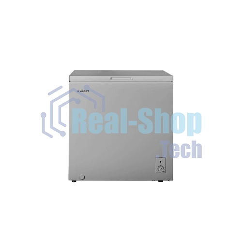 Морозильный ларь Kraft BD(W)-230SRX серебристый, 214л