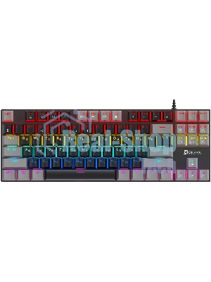 Клавиатура Oklick K600X проводная, USB Type-A, серый