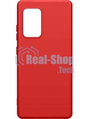 Чехол (клип-кейс) BORASCO Microfiber Case, для Samsung Galaxy A52, красный