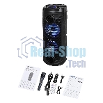 Минисистема Hyundai H-MC170 черный 80Вт/FM/USB/BT/SD/MMC