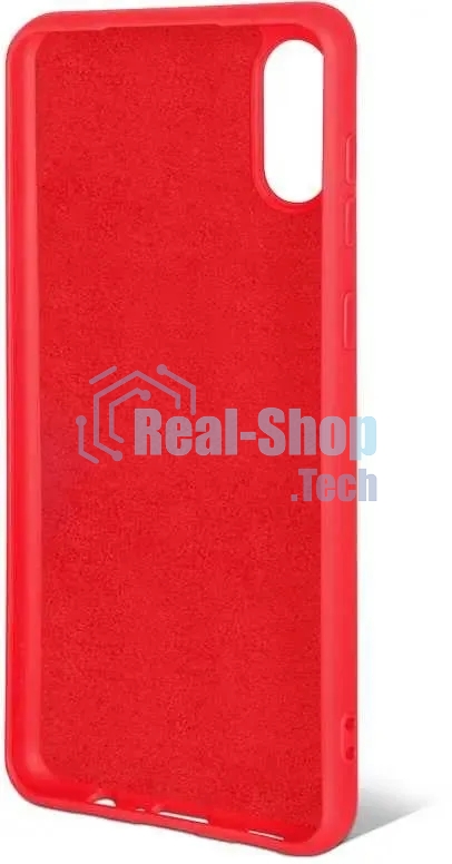 Чехол (клип-кейс) DF sOriginal-27, для Samsung Galaxy A02, красный df soriginal-27 (red)