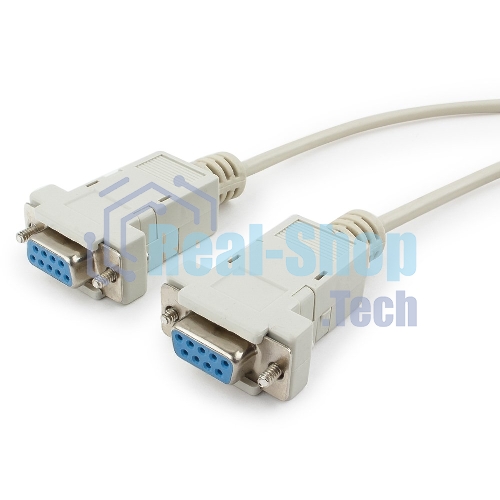 Кабель 0-модемный Cablexpert CC-134-10-N, 9F/9F, Pro, 3.0м, пакет